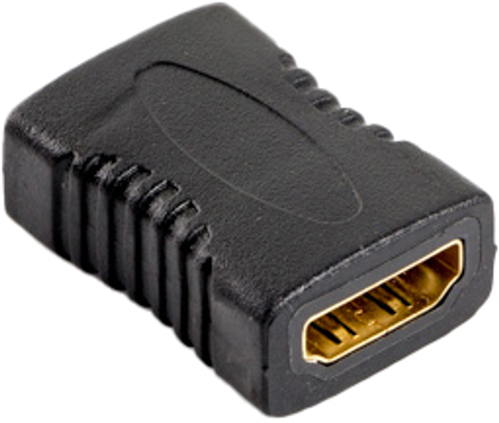 Adapter Lanberg HDMI - HDMI Black (5901969408812) - obraz 1