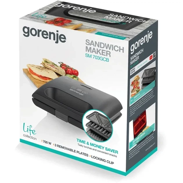 Мультимейкер GORENJE SM703GCB - Фото 8 Мультимейкер GORENJE SM703GCB - изображение 8