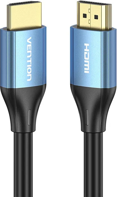 Kabel Vention HDMI - HDMI 1 m Black/Blue (6922794765580) - obraz 3