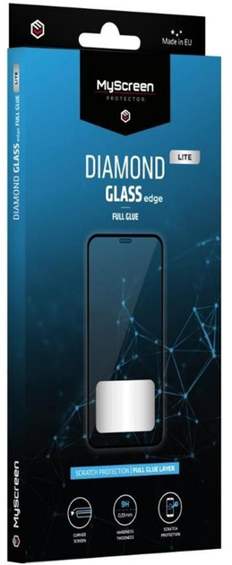 Захисне скло MyScreen Diamond Glass Lite Edge Full Glue для Apple iPhone 16E (5904433249676) - зображення 1