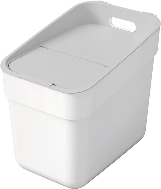 Kosz do segregacji śmieci Curver Ready To Collect biały 20 l (3253922102032) - obraz 1