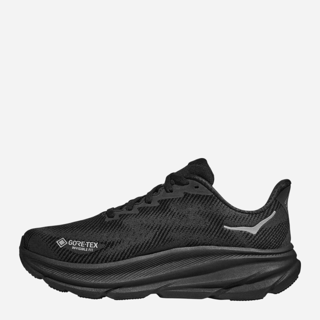 Buty do biegania męskie z Gore-tex HOKA ONE ONE Clifton 9 GORE-TEX 1141470-BBLC 46 (11.5US) Czarne (197634406916) - obraz 4