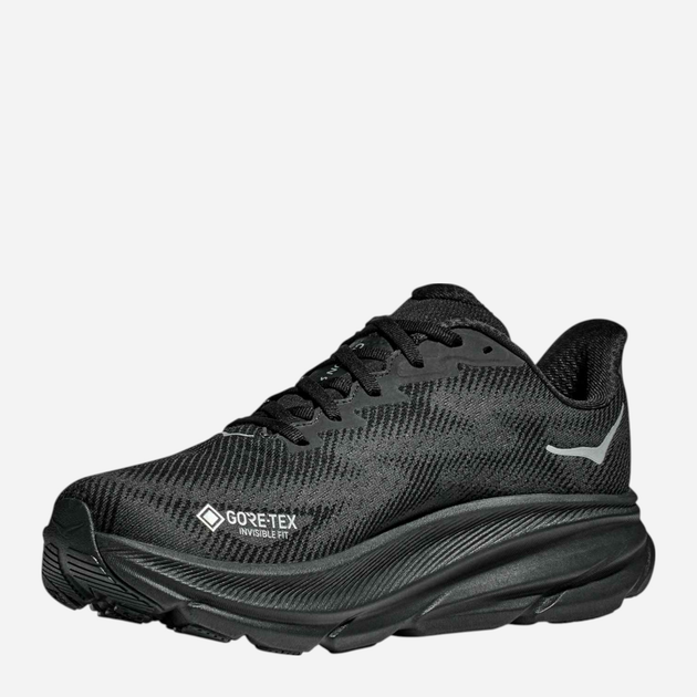 Жіночі кросівки для бігу з Gore-tex HOKA ONE ONE Clifton 9 GORE-TEX 1141490-BBLC 38.5 (7US) Чорні (197634407203) - зображення 3