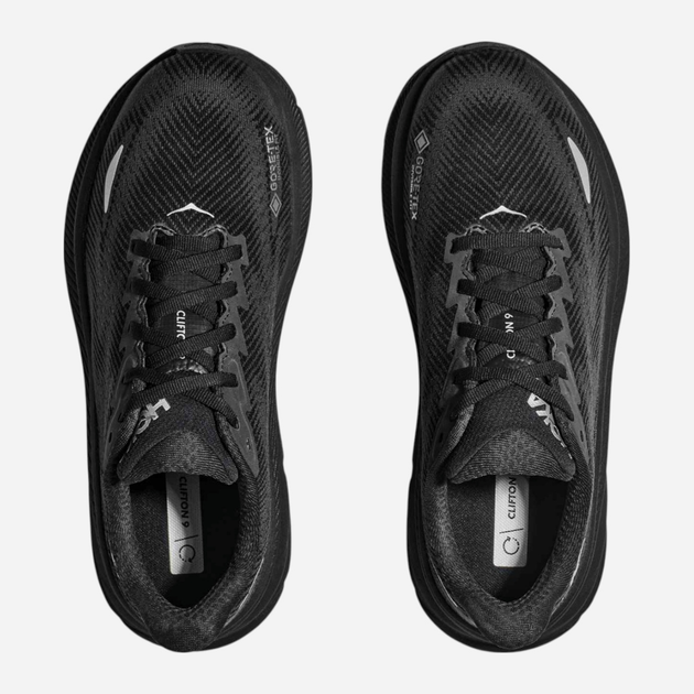 Жіночі кросівки для бігу з Gore-tex HOKA ONE ONE Clifton 9 GORE-TEX 1141490-BBLC 38.5 (7US) Чорні (197634407203) - зображення 7