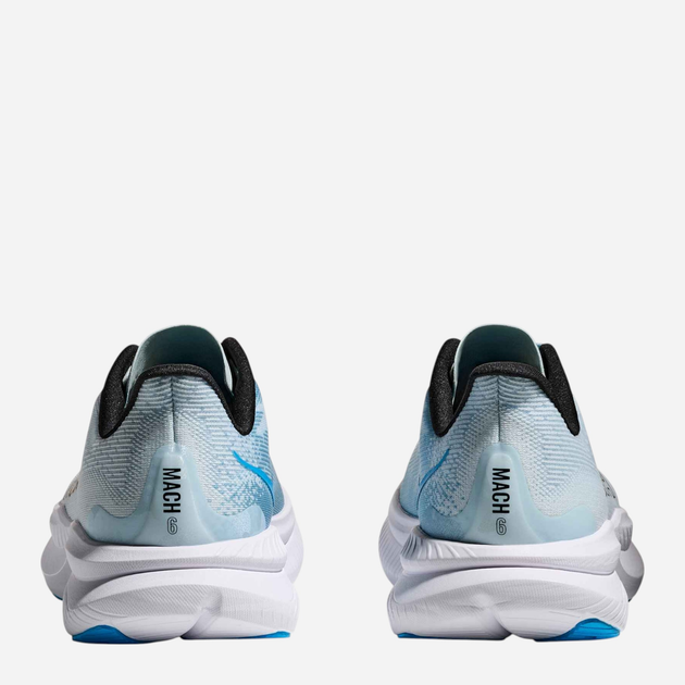 Жіночі кросівки для бігу HOKA ONE ONE Mach 6 1147810-TNDR 36.5 (5.5US) Світло-блакитні (198605138171) - зображення 6