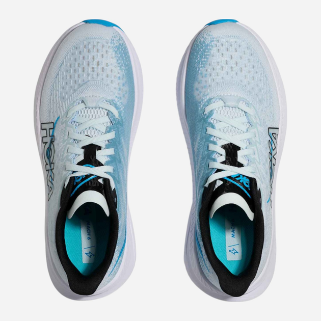 Buty do biegania damskie HOKA ONE ONE Mach 6 1147810-TNDR 42 (9.5US) Jasnoniebieskie (198605138317) - obraz 7