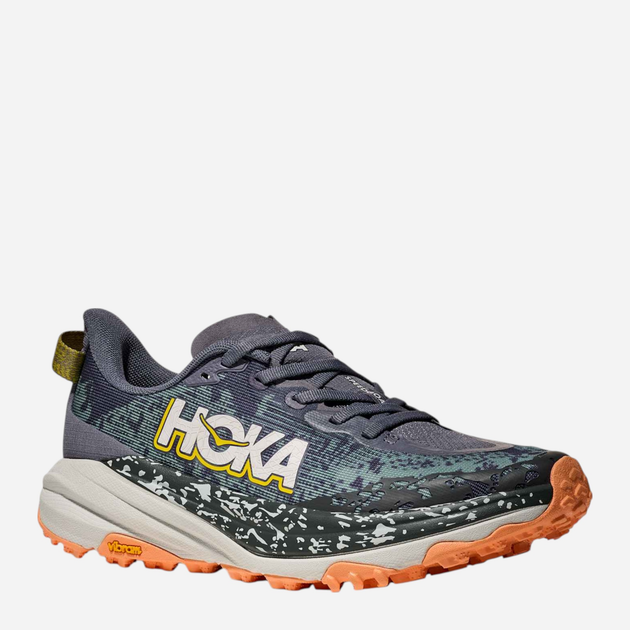 Жіночі кросівки для бігу HOKA ONE ONE Speedgoat 6 1147811-GMC 40 (8US) Сірі (198605138751) - зображення 2