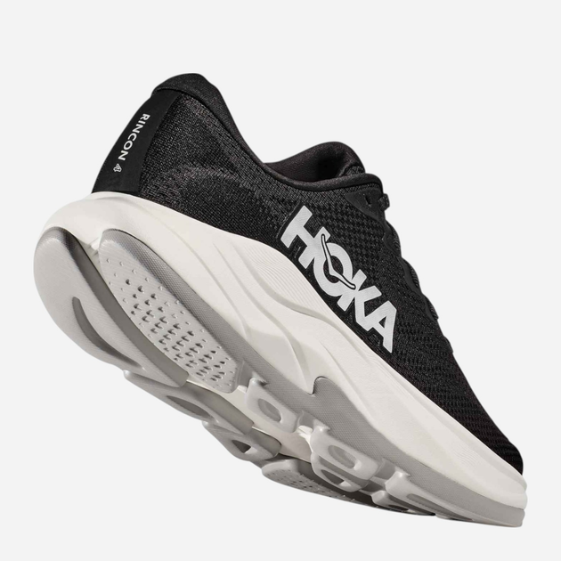 Buty do biegania męskie HOKA ONE ONE Rincon 4 1155130-BWHT 42 (8.5US) Czarne (197634472645) - obraz 5