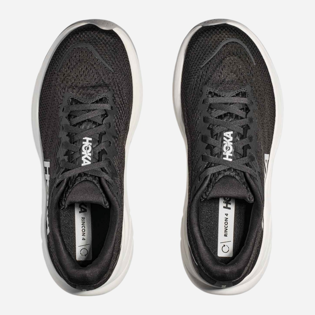 Жіночі кросівки для бігу HOKA ONE ONE Rincon 4 1155131-BWHT 39.5 (7.5US) Чорні (197634474342) - зображення 7