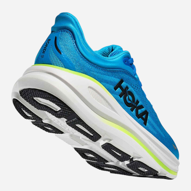 Чоловічі кросівки для бігу HOKA ONE ONE Bondi 9 1162011-SLHK 42.5 (9US) Блакитні (198605164347) - зображення 5