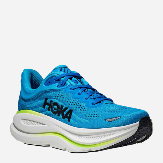 Чоловічі кросівки для бігу HOKA ONE ONE Bondi 9 1162011-SLHK 47.5 (12.5US) Блакитні (198605164231) - зображення 2