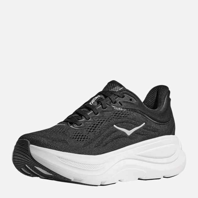 Buty do biegania damskie HOKA ONE ONE Bondi 9 1162012-BWHT 40.5 (8.5US) Czarne (197634742540) - obraz 3