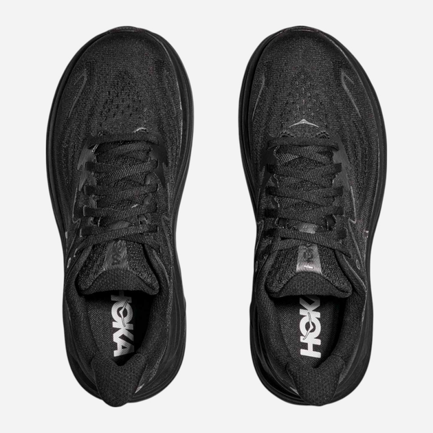 Чоловічі кросівки для бігу HOKA ONE ONE Clifton 10 1162030-BBLC 42.5 (9US) Чорні (197634748948) - зображення 7