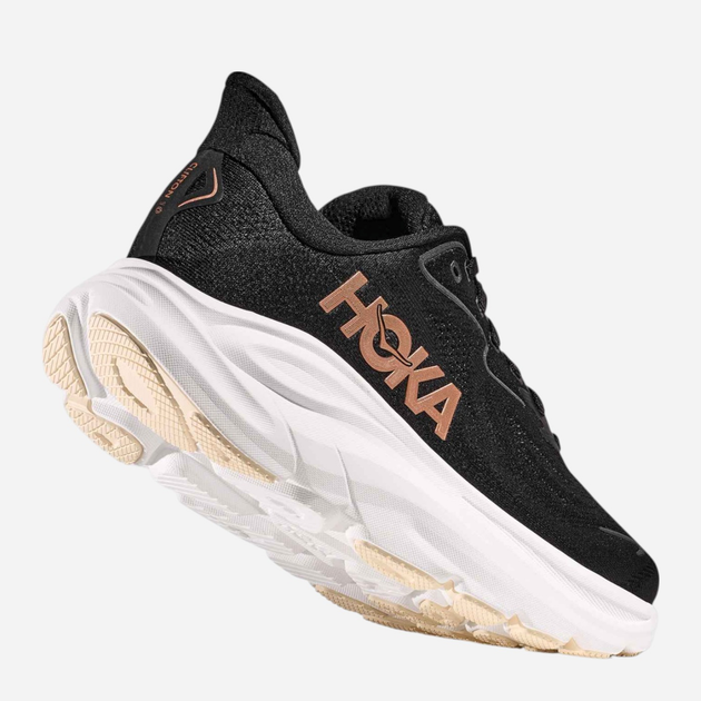 Жіночі кросівки для бігу HOKA ONE ONE Clifton 10 1162031-BRGL 36 (5US) Чорні (197634751269) - зображення 5