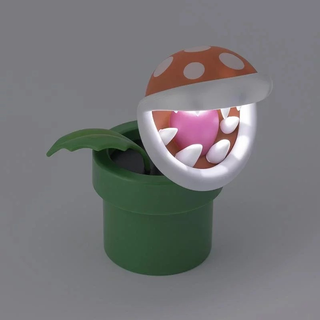 Нічник Paladone Super Mario Piranha Plant (5055964758547) - зображення 6