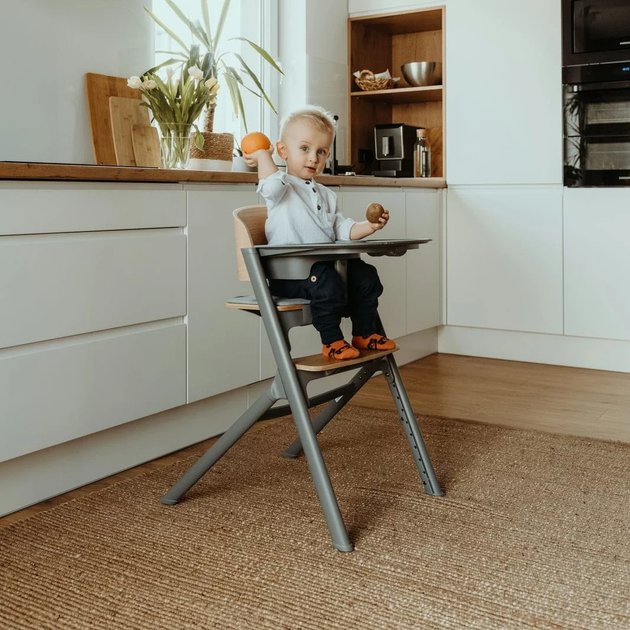 Krzesełko do karmienia Kinderkraft Livy Olive Green (KHLIVY00GRE0000) - obraz 8