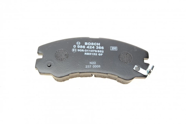 Гальмівні колодки BOSCH 0 986 424 366 Opel Frontera V9118Z007, AY040SZ001, 97180525 - зображення 4