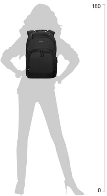 Plecak na laptopa Targus Classic EcoSmart 15-16" Black (CN600GL) - obraz 18