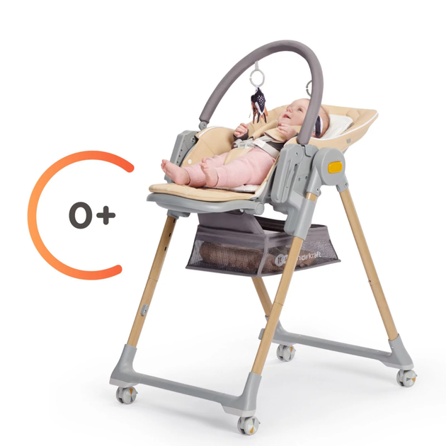 Krzesełko do karmienia Kinderkraft Lastree Pink (KHLAST00PNK0000) - obraz 10