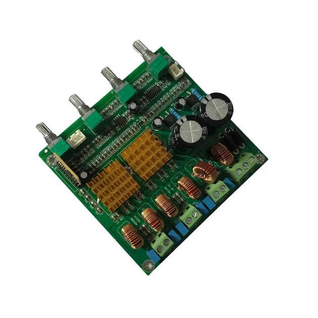 Аудіопідсилювач TPA3116D2 2х50 Вт+Сабвуфер 100 Вт, 22 - 26 В Bluetooth 5.0 - зображення 2
