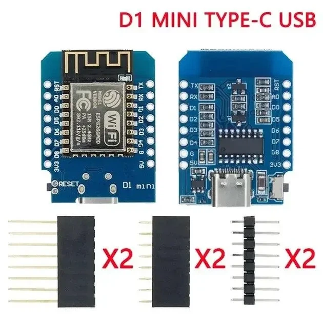 Беспроводная плата D1 Mini NodeMcu Lua WIFI на базе ESP8266 - Фото 1 Беспроводная плата D1 Mini NodeMcu Lua WIFI на базе ESP8266 - изображение 1