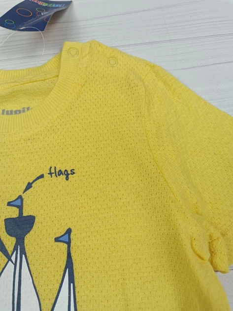 Піжама на хлопчика літня футболка шорти Lupilu 98-104 см різні кольори арт 4966 - Фото 3 Піжама на хлопчика літня футболка шорти Lupilu 98-104 см різні кольори арт 4966 - изображение 3