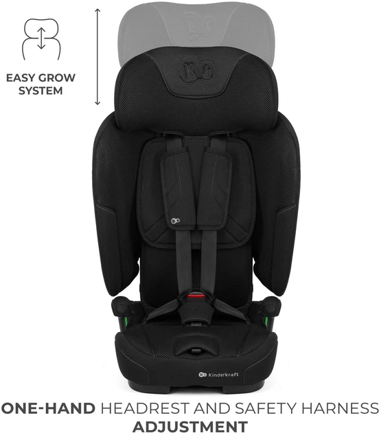Автокресло KinderKraft Fix2Go i-Size Black (KCFI2GO0BLK0000) (00-00305336) - изображение 5