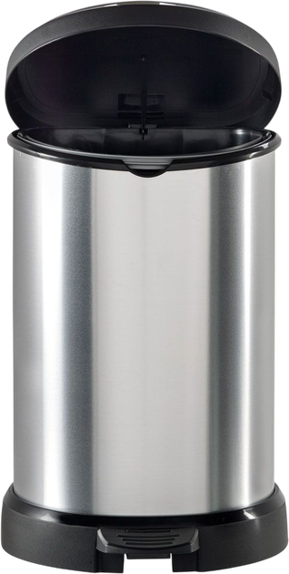 Kosz na śmieci Curver Deco srebrny 15 l (3253922120005) - obraz 3