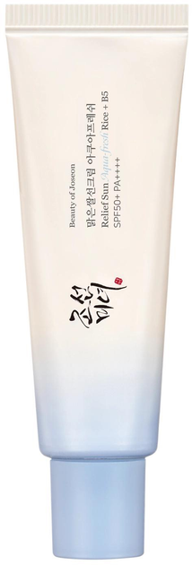 Сонцезахисний крем Beauty of Joseon Relief Sun Aqua-Fresh з рисовою водою та вітаміном B5 SPF 50+ 50 мл (8809968130277) - зображення 1