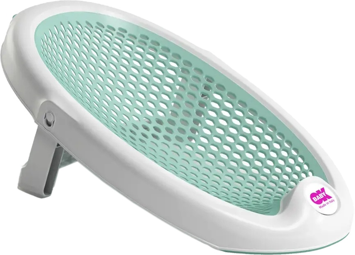 Leżaczek do kąpieli OK Baby Jelly turkusowy (39101500) - obraz 1