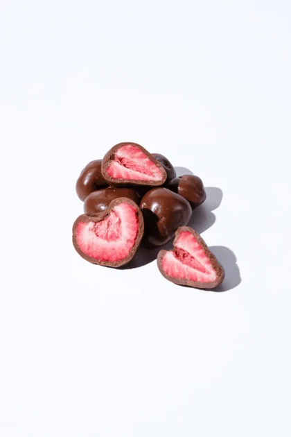 Сублимированная клубника в шоколаде органическая Panfruit 50 г - Фото 2 Сублимированная клубника в шоколаде органическая Panfruit 50 г - изображение 2