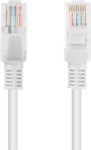 Патч-корд Lanberg Cat 6 UTP 5 m Grey (PCU6-10CC-0500-S) - зображення 1