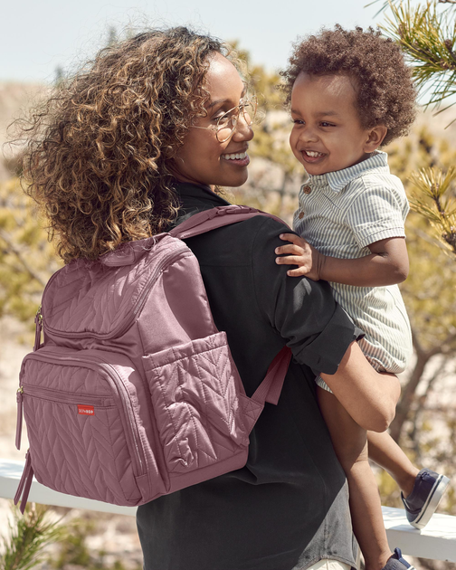 Рюкзак Skip Hop Forma Backpack Diaper Bag - Mauve 9M203710 (194135821804) - зображення 3