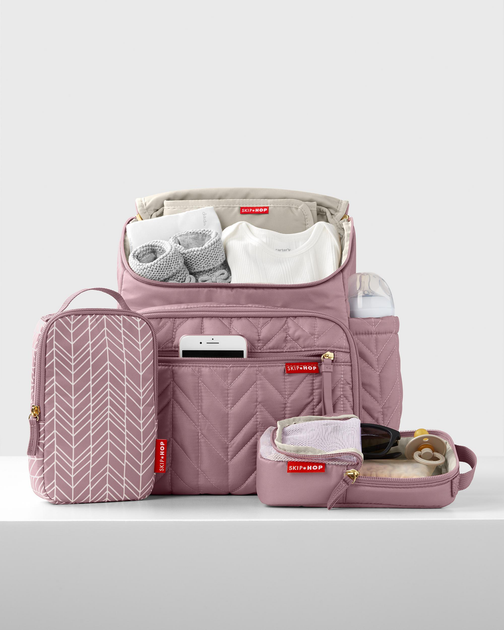 Рюкзак Skip Hop Forma Backpack Diaper Bag - Mauve 9M203710 (194135821804) - зображення 2