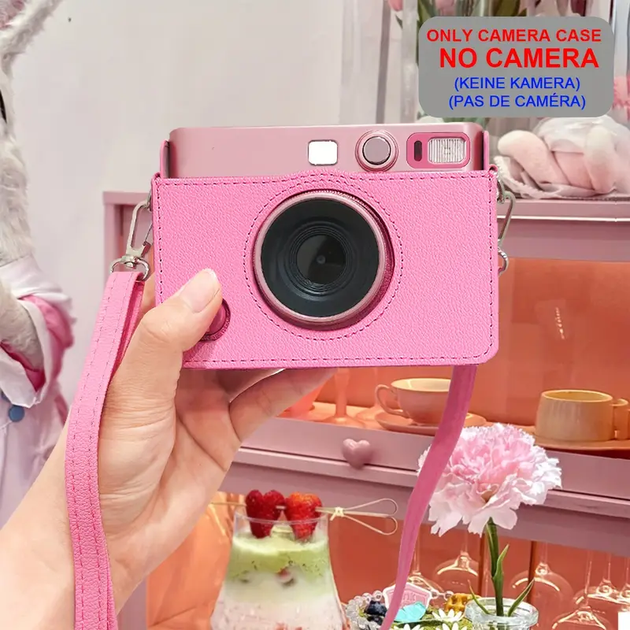 Чехол Fujifilm Instax Mini EVO горизонтальный Розовый - изображение 2
