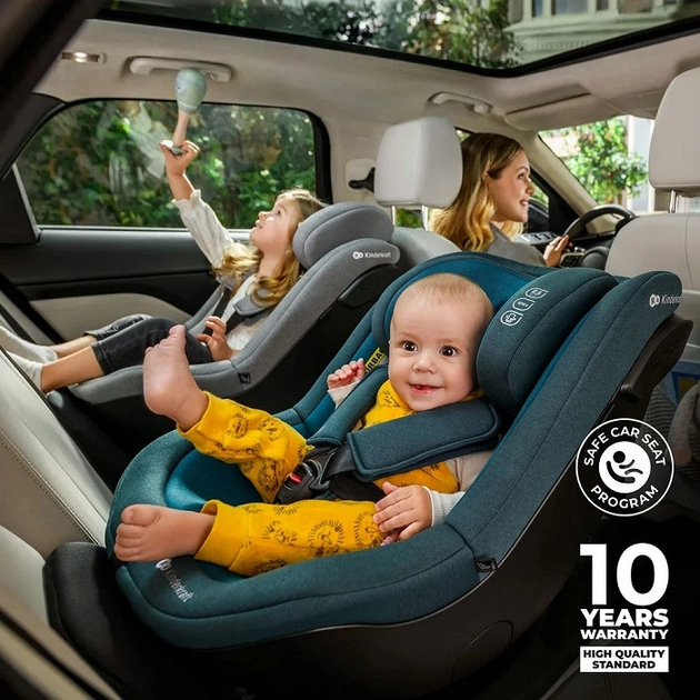 Автокрісло Kinderkraft I-GUARD i-Size Harbor Blue (KCIGUA00BLU0000) - зображення 8