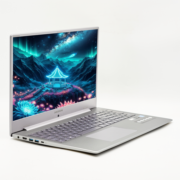 Ноутбук 17,3" Medion (Lenovo Group) Akoya E17201 Intel RAM 8 ГБ SSD 256 ГБ Intel Graphics Металевий корпус б/в Win10 (4376) - Фото 2 Ноутбук 17,3" Medion (Lenovo Group) Akoya E17201 Intel RAM 8 ГБ SSD 256 ГБ Intel Graphics Металевий корпус б/в Win10 (4376) - изображение 2