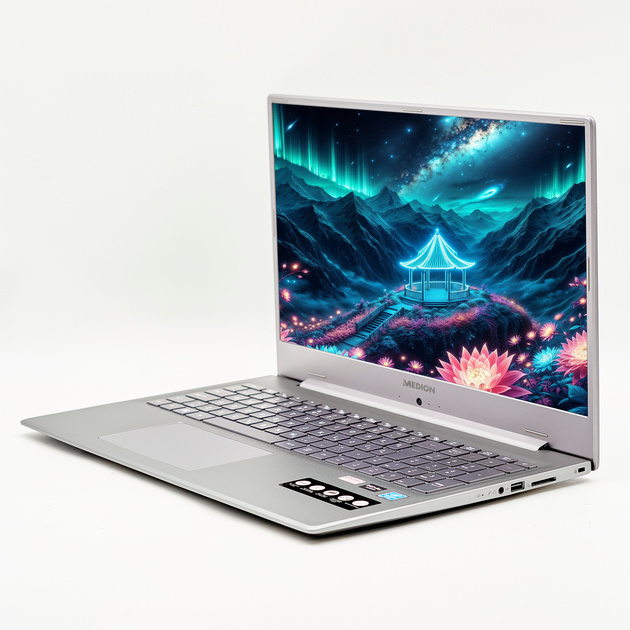 Ноутбук 17,3" Medion (Lenovo Group) Akoya E17201 Intel RAM 8 ГБ SSD 256 ГБ Intel Graphics Металевий корпус б/в Win10 (4376) - Фото 3 Ноутбук 17,3" Medion (Lenovo Group) Akoya E17201 Intel RAM 8 ГБ SSD 256 ГБ Intel Graphics Металевий корпус б/в Win10 (4376) - изображение 3