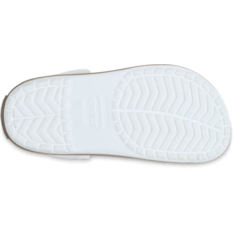 Крокс Крокбенд Клог Білі Crocs Crocband Clog White / Taupe (39-40, білий) - зображення 6