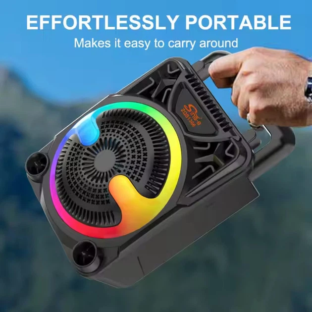 Портативная беспроводная колонка Sing-e ZQS1366 Mini RGB с