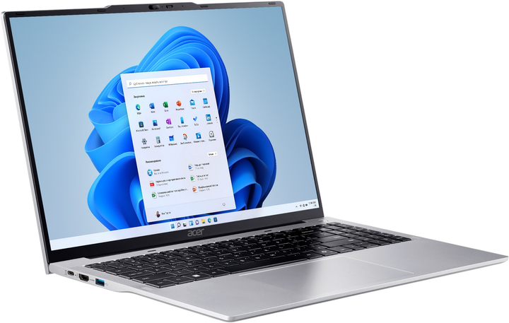 Ноутбук Acer Aspire Lite AL16-52P-753L (NX.J2SEP.001) Silver - зображення 2