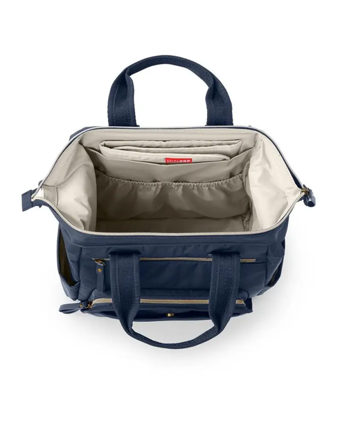 Plecak Skip Hop Mainframe Wide Open Backpack Diaper Bag - Midnight Navy 9M203610 (194135821781) - obraz 2