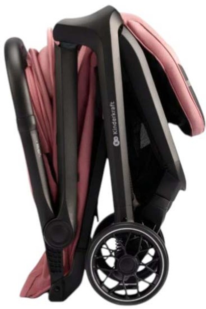 Прогулянкова коляска KinderKraft Nubi 2 Pink Quartz (KSNUBI02PNK0000) (5902533922086) - зображення 4