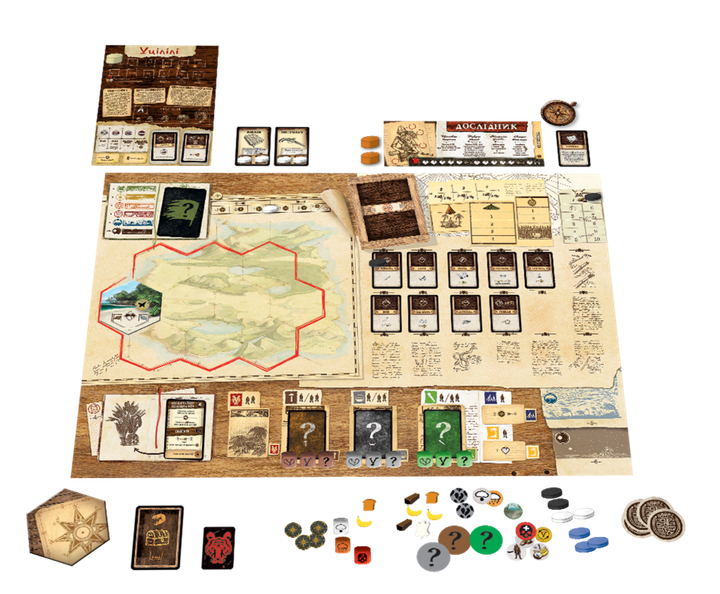 Настільна гра Geekach Робінзон Крузо. Пригоди на проклятому острові (Robinson Crusoe: Adventures on the Cursed Island) - Фото 5 Настільна гра Geekach Робінзон Крузо. Пригоди на проклятому острові (Robinson Crusoe: Adventures on the Cursed Island) - зображення 5