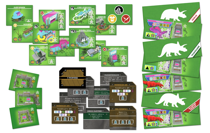 Настільна гра Планета ігор Острів Динозаврів (Dinosaur Island) - зображення 9