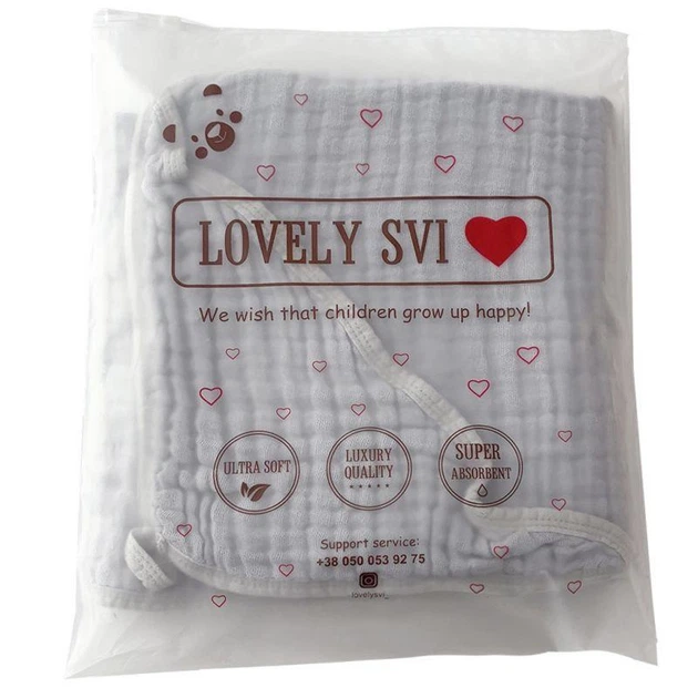 Детское полотенце с капюшоном Lovely Svi органический хлопок ( муслин) – 6-слойный, мягкий, дышащий, гипоаллергенный, 80 x 80 см от 0 до 2 лет Серый - Фото 4 Детское полотенце с капюшоном Lovely Svi органический хлопок ( муслин) – 6-слойный, мягкий, дышащий, гипоаллергенный, 80 x 80 см от 0 до 2 лет Серый - изображение 4