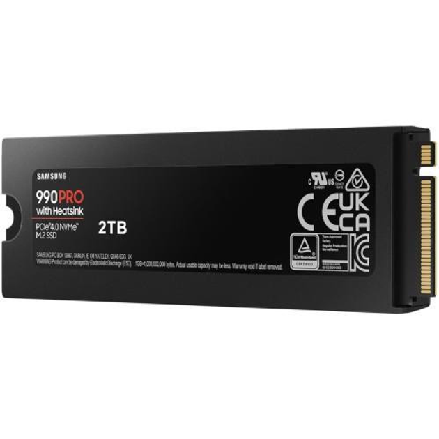 внутренний SSD накопитель Samsung 990 PRO with Heatsink 2 TB