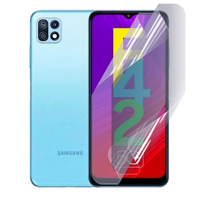 Антишпион приватная плёнка гидрогелевая для смартфона Samsung Galaxy F42 5G противоударная прозрачная - Фото 1 Антишпион приватная плёнка гидрогелевая для смартфона Samsung Galaxy F42 5G противоударная прозрачная - изображение 1