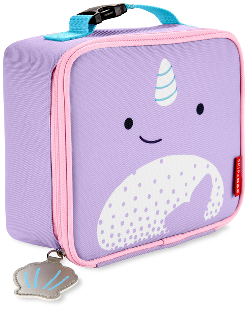 Torba termiczna na lunch Skip Hop ZOO Lunch Bag - Narwhal 9Q326010 (195862468317) - obraz 2