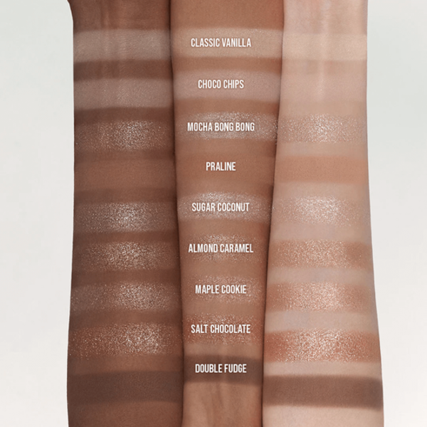 Палетка теней для век DASIQUE Shadow Palette 21 Almond Vanilla 13 г - изображение 3